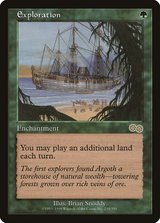 Exploration 250/350 (Urza's Saga) 