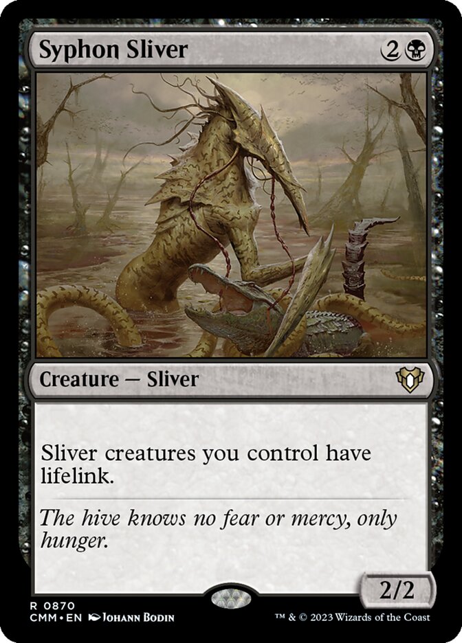 Syphon Sliver 870 (Commander Masters) 