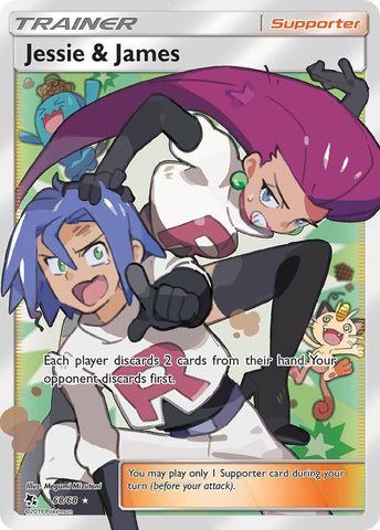 Jessie and James 68/68 (Hidden Fates)  - Holofoil