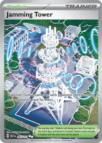 Jamming Tower 261/217 (ME: Ascended Heroes)  - Holofoil