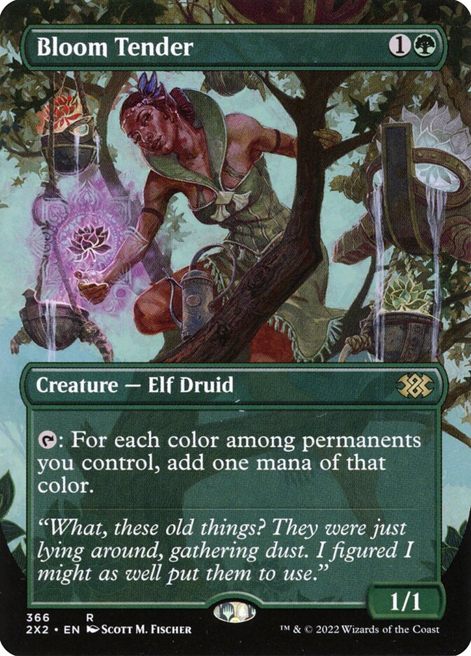 Bloom Tender 366 (Double Masters 2022)  - Borderless Foil