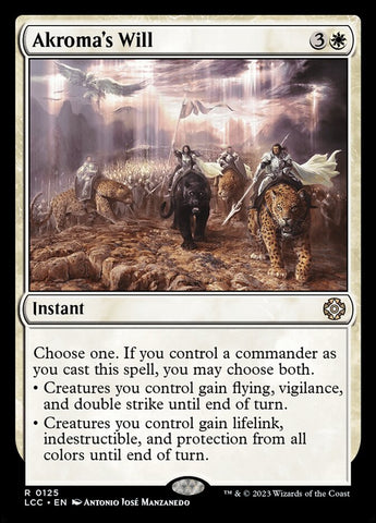 Akroma's Will (Commander: The Lost Caverns of Ixalan) 