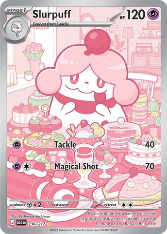 Slurpuff 236/217 (ME: Ascended Heroes)  - Holofoil
