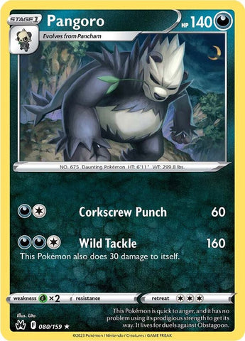 Pangoro 080/159 (Crown Zenith) 