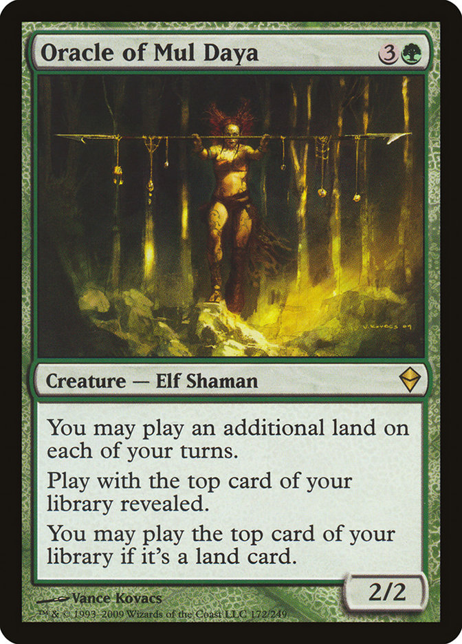 Oracle of Mul Daya 172/249 (Zendikar) 