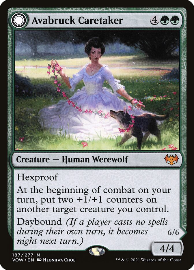 Avabruck Caretaker 187 (Innistrad: Crimson Vow)  - Foil