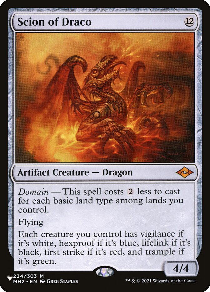 Scion of Draco 234/303 (The List Reprints) 