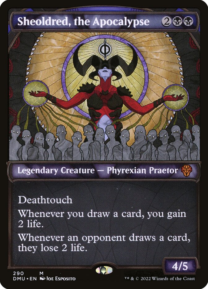 Sheoldred, the Apocalypse 290 (Dominaria United)  - Foil