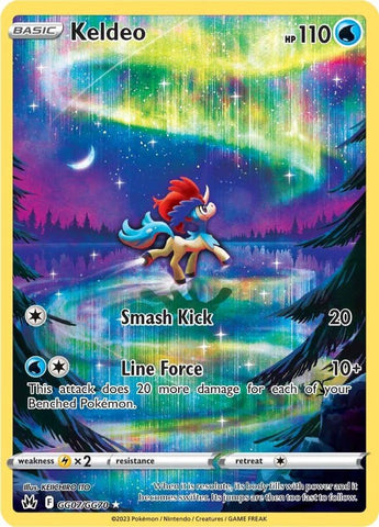 Keldeo GG07/GG70 (SWSH: Crown Zenith: Galarian Gallery)  - Holofoil