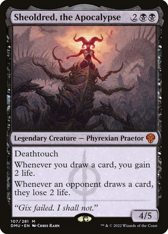 Sheoldred the Apocalypse 107 (Dominaria United) 
