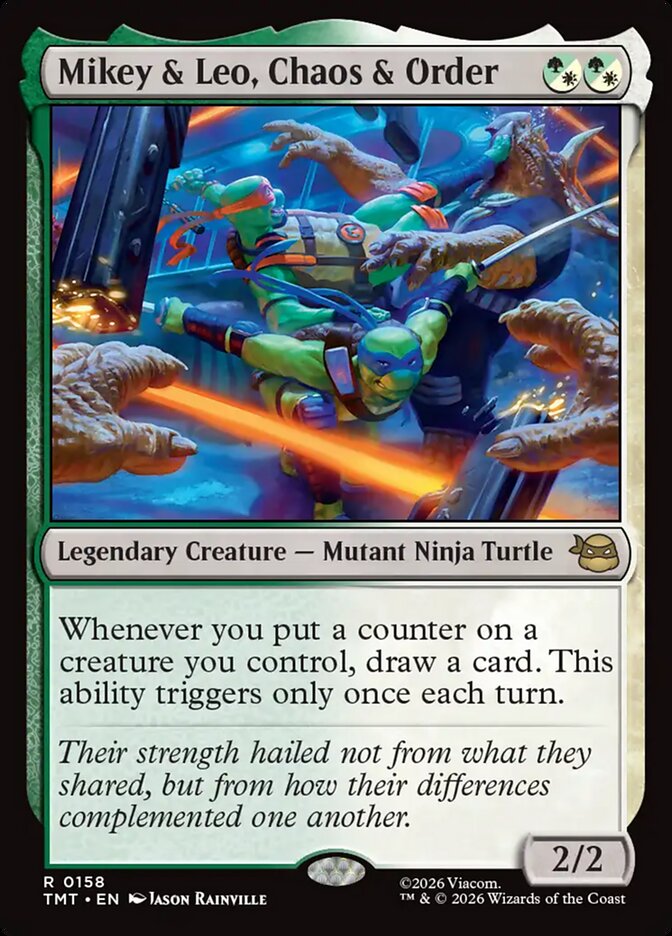 Mikey & Leo, Chaos & Order (Teenage Mutant Ninja Turtles)  - undefined