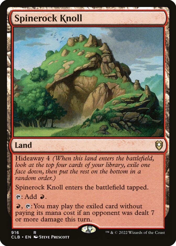 Spinerock Knoll 916 (Commander Legends: Battle for Baldur's Gate) 