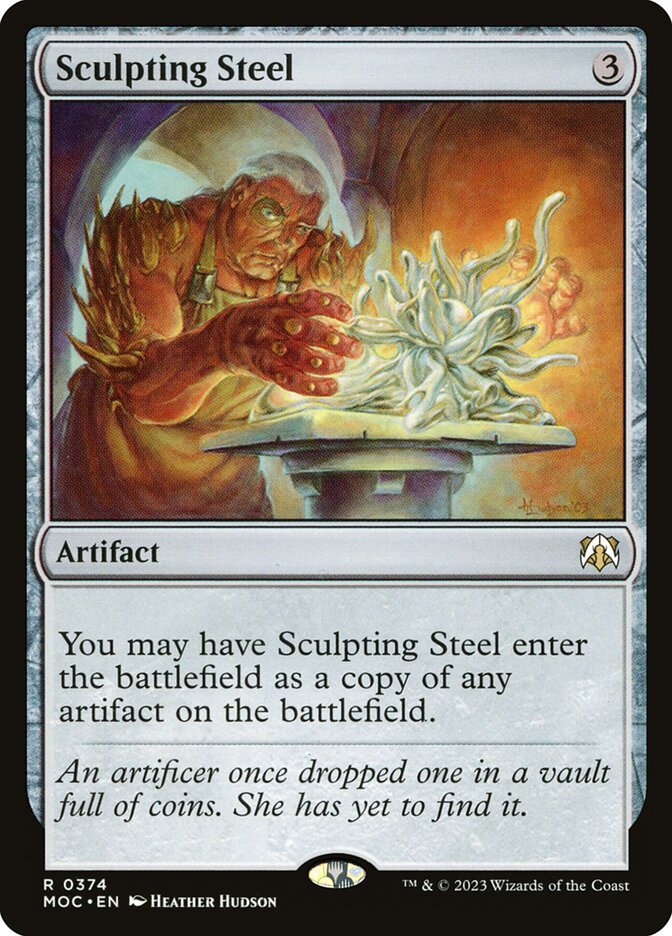 Sculpting Steel (Commander: March of the Machine) 