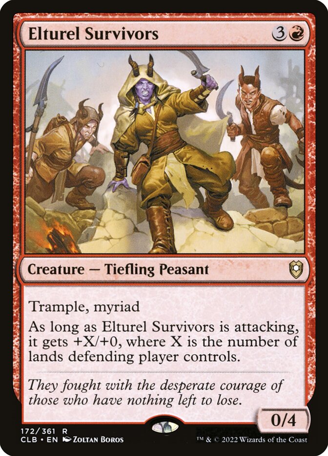Elturel Survivors 172 (Commander Legends: Battle for Baldur's Gate) 