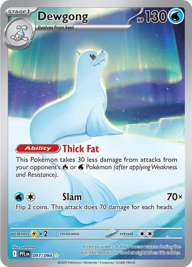 Dewgong 097/094 (ME02: Phantasmal Flames)  - Holofoil