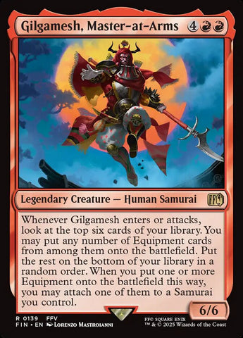 Gilgamesh, Master-at-Arms 139 (FINAL FANTASY)  - Foil