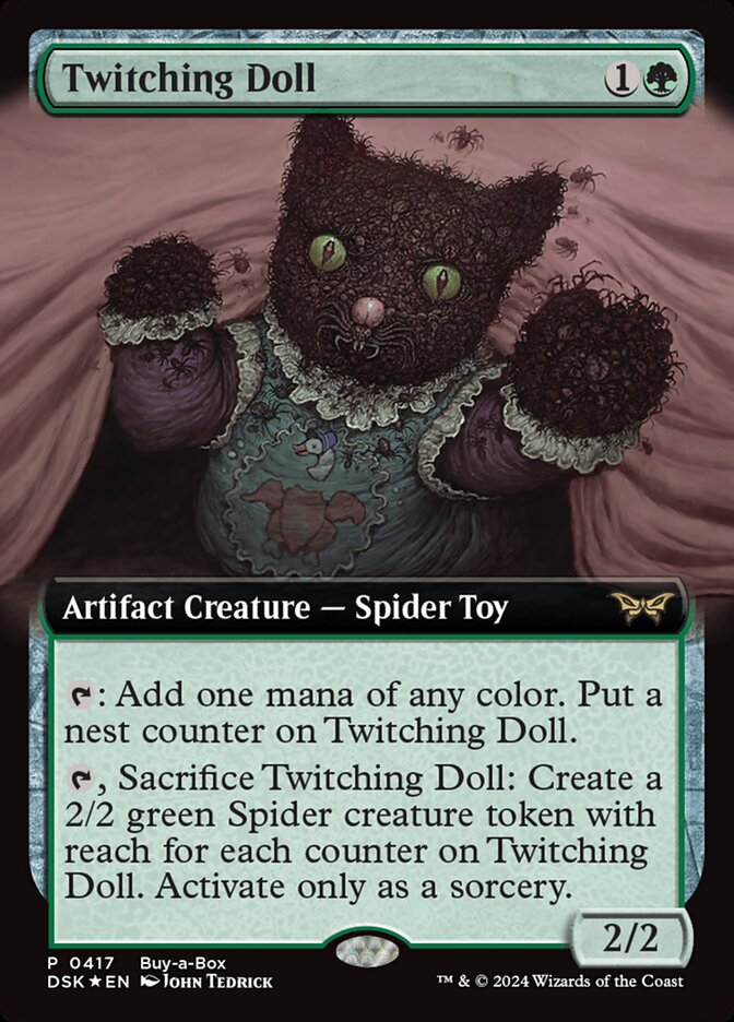 Twitching Doll 417/286 (Buy-A-Box Promos)  - Foil