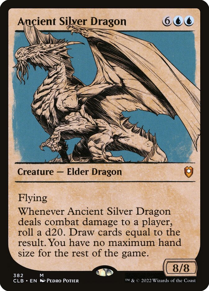 Ancient Silver Dragon (Commander Legends: Battle for Baldur's Gate) 