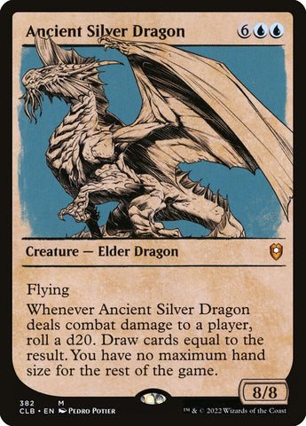Ancient Silver Dragon (Commander Legends: Battle for Baldur's Gate) 