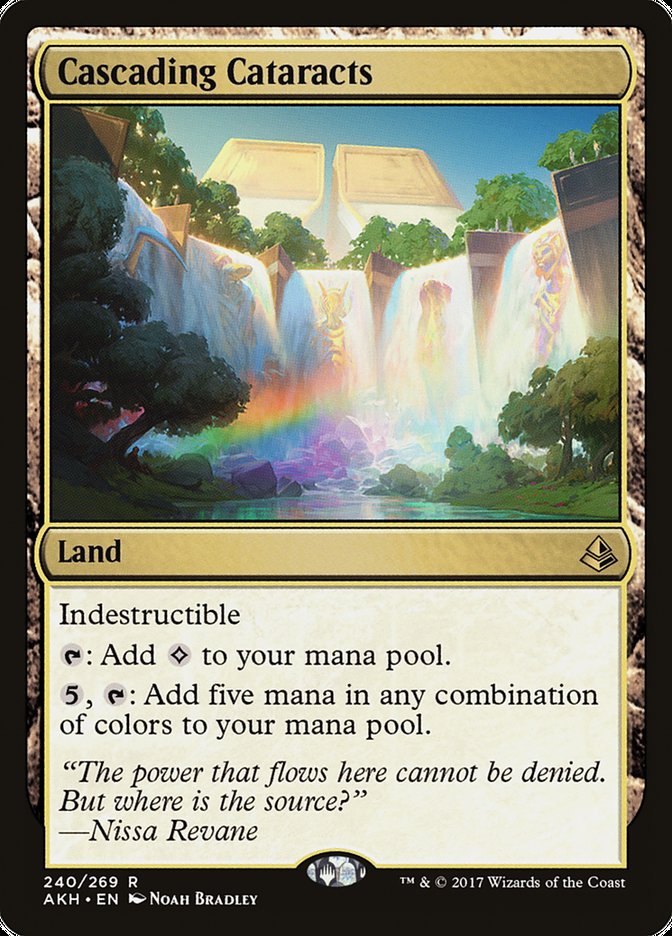 Cascading Cataracts 240 (Amonkhet) 