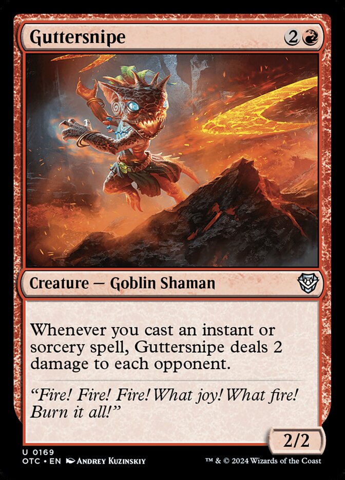 Guttersnipe 169/342 (Commander: Outlaws of Thunder Junction) 