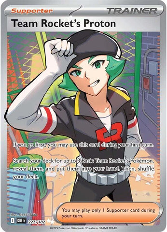 Team Rocket's Proton 227/182 (SV10: Destined Rivals)  - Holofoil