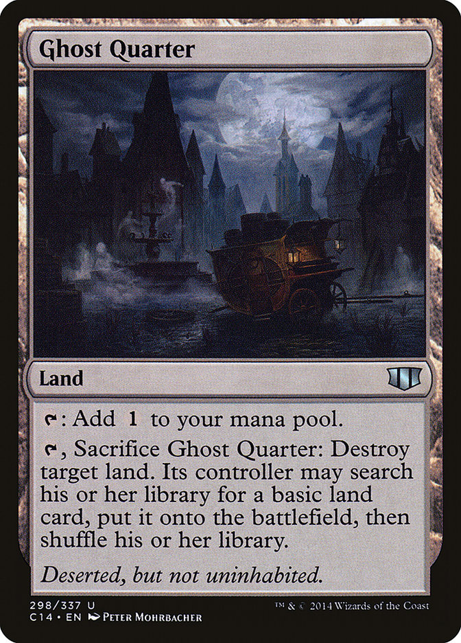 Ghost Quarter 298/337 (Commander 2014) 