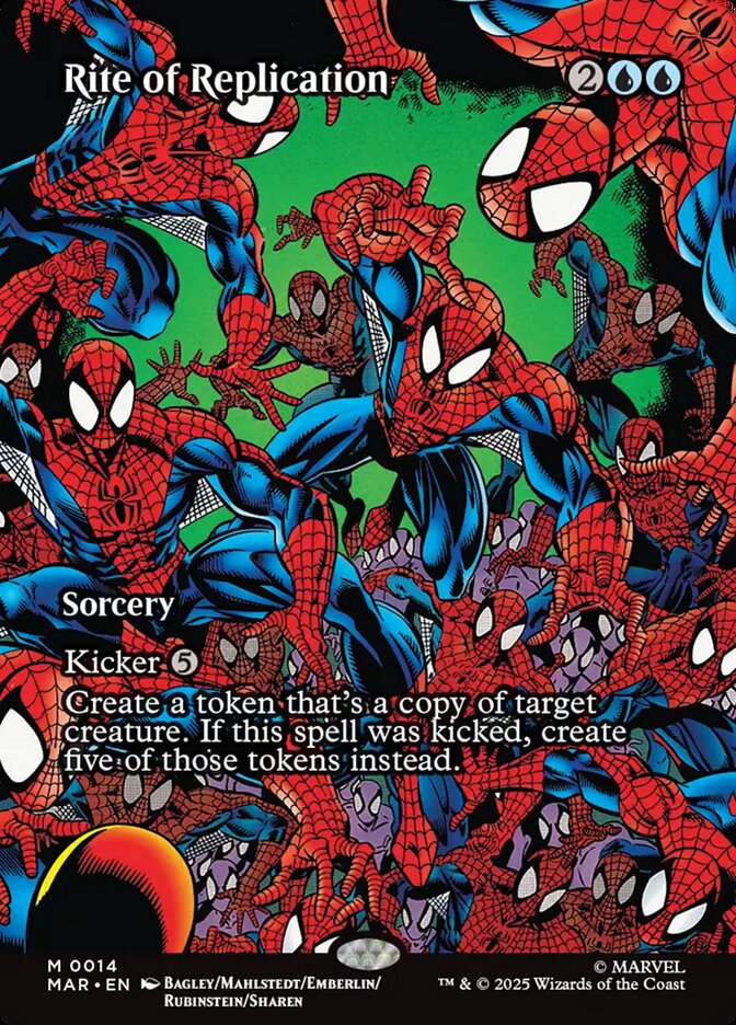 Rite of Replication Borderless 14 (Marvel Universe Eternal-Legal) 