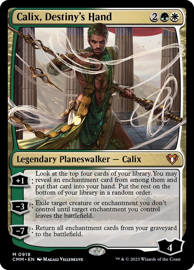 Calix, Destiny's Hand 918/451 (Commander Masters) 