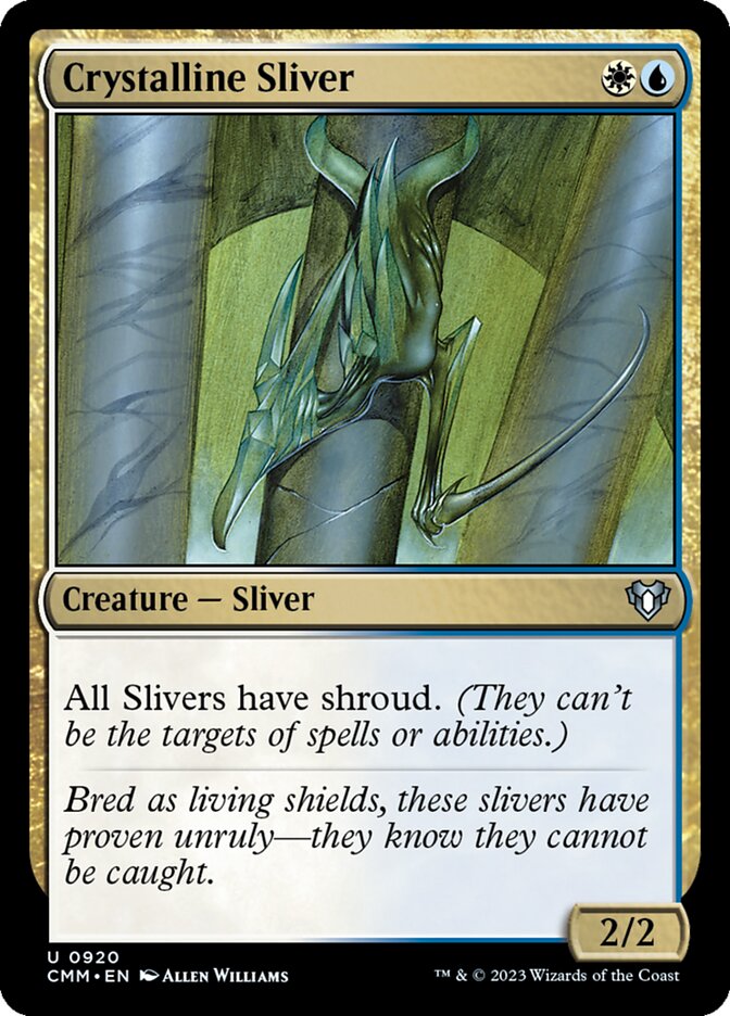 Crystalline Sliver 920 (Commander Masters) 