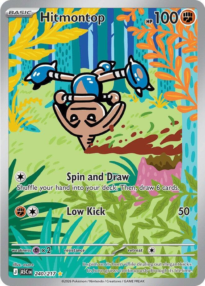 Hitmontop 240 217 240/217 (ME: Ascended Heroes)  - Holofoil