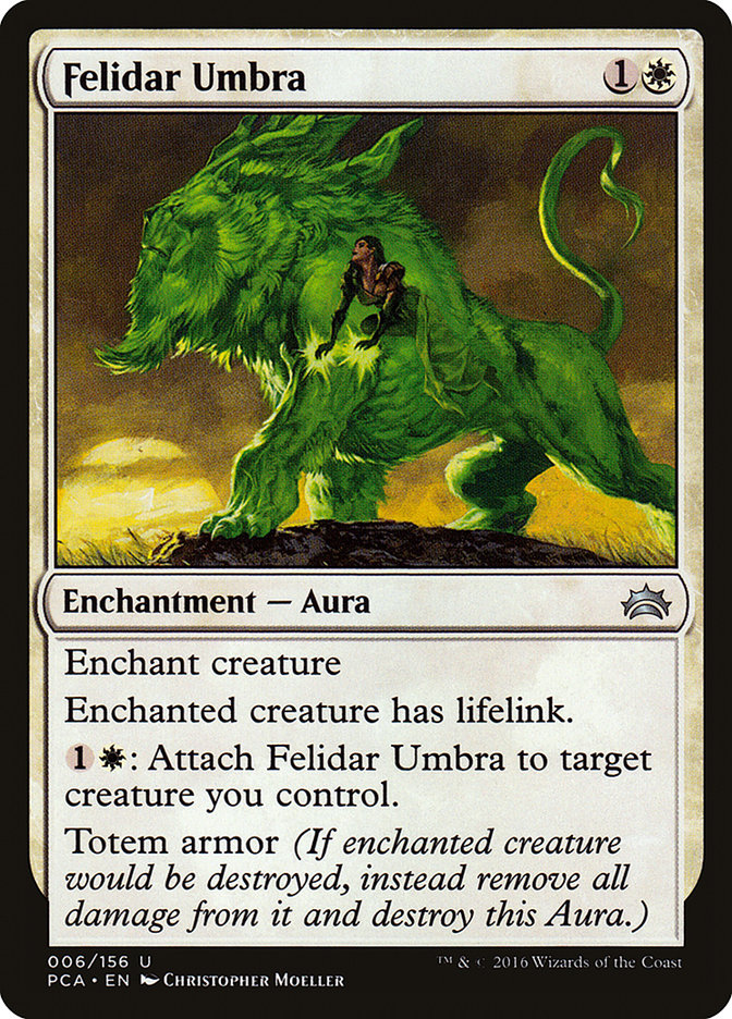Felidar Umbra 6/156 (Planechase Anthology) 
