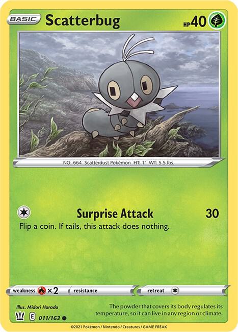 Scatterbug 011/163 (SWSH05: Battle Styles) 