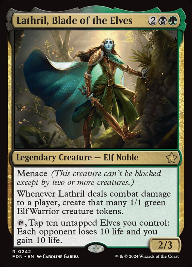 Lathril, Blade of the Elves (Foundations)  - undefined