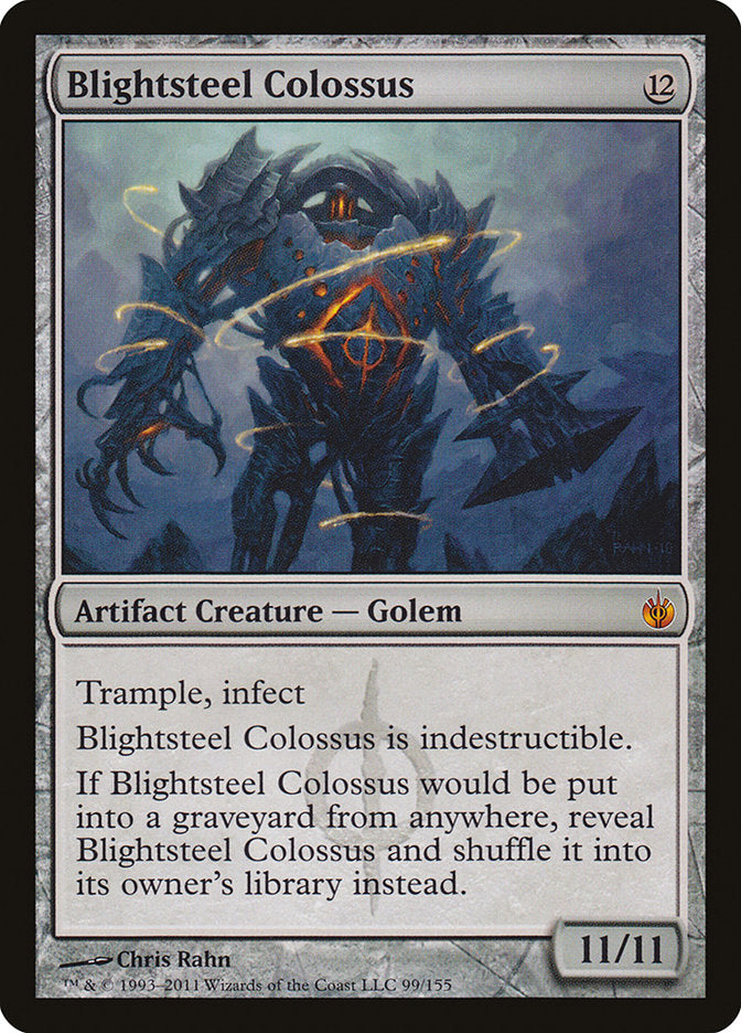 Blightsteel Colossus 99 (Mirrodin Besieged) 