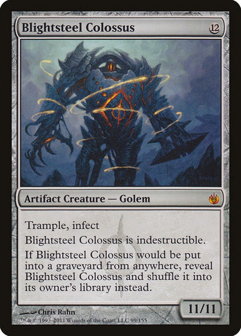 Blightsteel Colossus 99 (Mirrodin Besieged) 