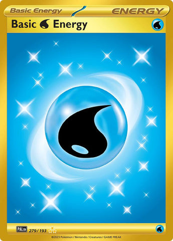 Basic Water Energy 279/193 (SV02: Paldea Evolved)  - Holofoil