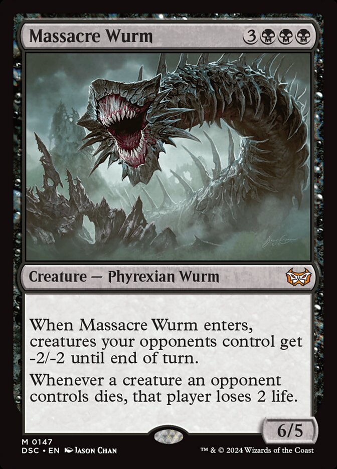 Massacre Wurm (Commander: Duskmourn: House of Horror) 