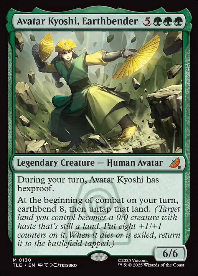 Avatar Kyoshi, Earthbender 130/317 (Avatar: The Last Airbender: Eternal-Legal) 