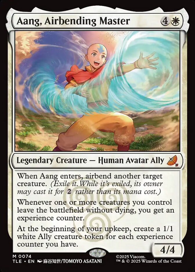 Aang, Airbending Master 74 (Avatar: The Last Airbender: Eternal-Legal) 