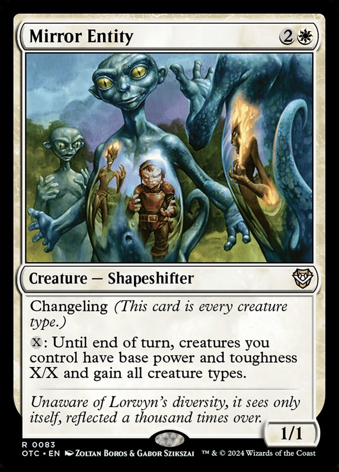 Mirror Entity 83/342 (Commander: Outlaws of Thunder Junction) 