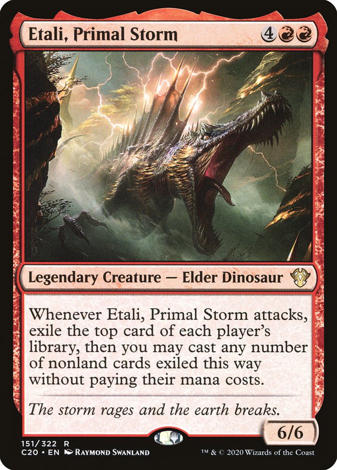 Etali, Primal Storm 151/322 (Commander 2020) 