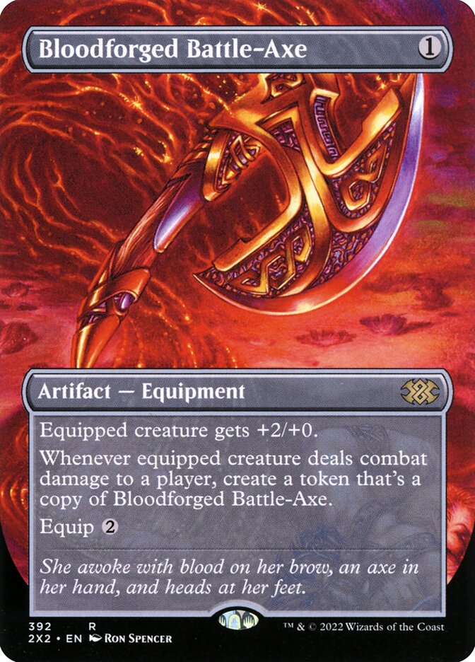 Bloodforged Battle-Axe (Double Masters 2022) 