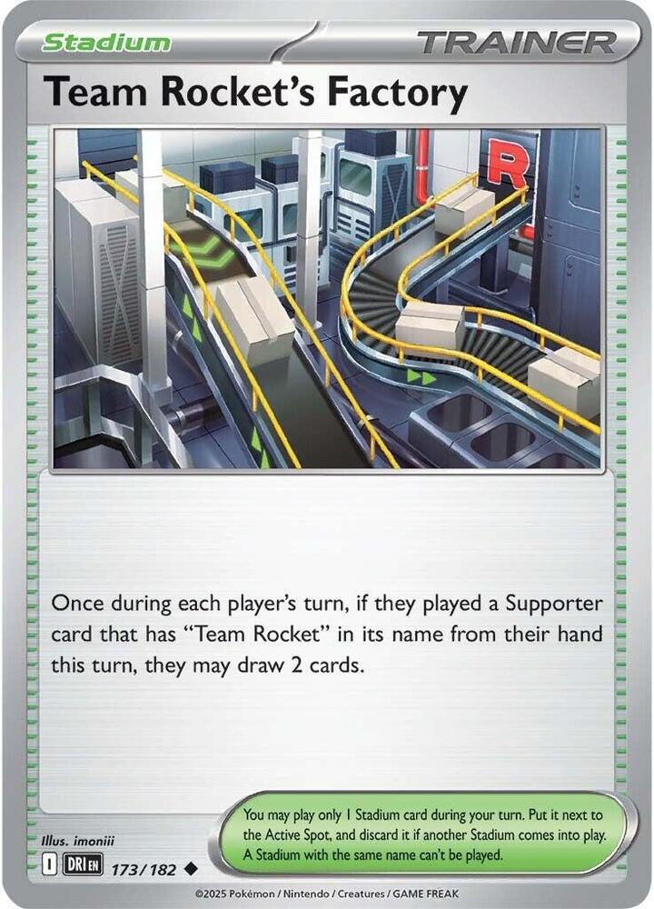 Team Rockets Factory 173/182 (SV10: Destined Rivals) 