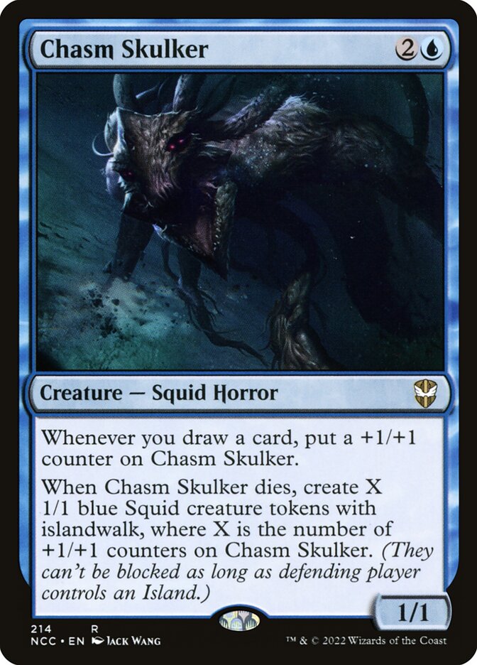 Chasm Skulker 214 (Commander: Streets of New Capenna) 