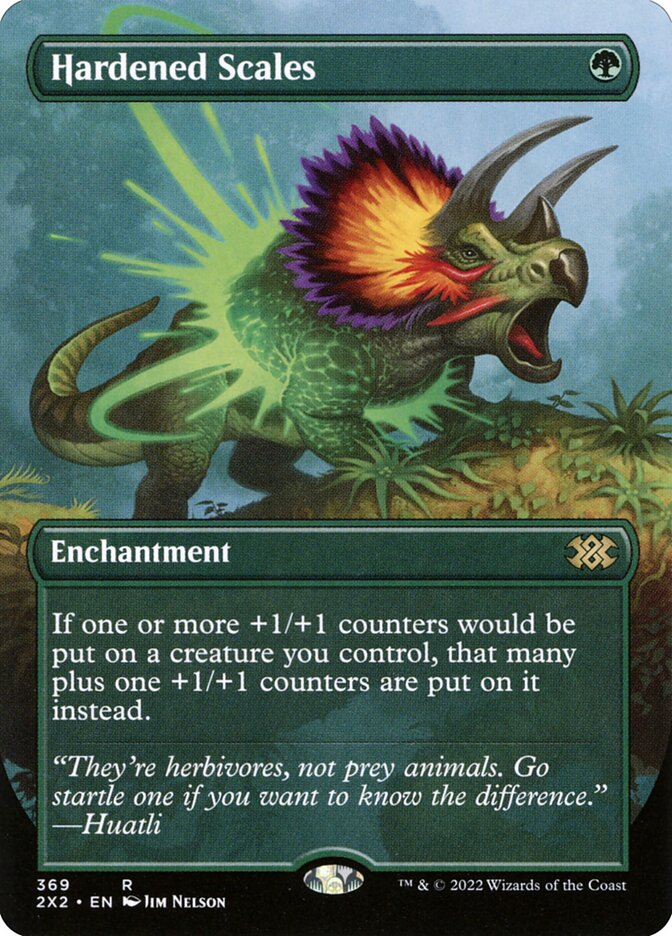 Hardened Scales 369 (Double Masters 2022)  - Foil