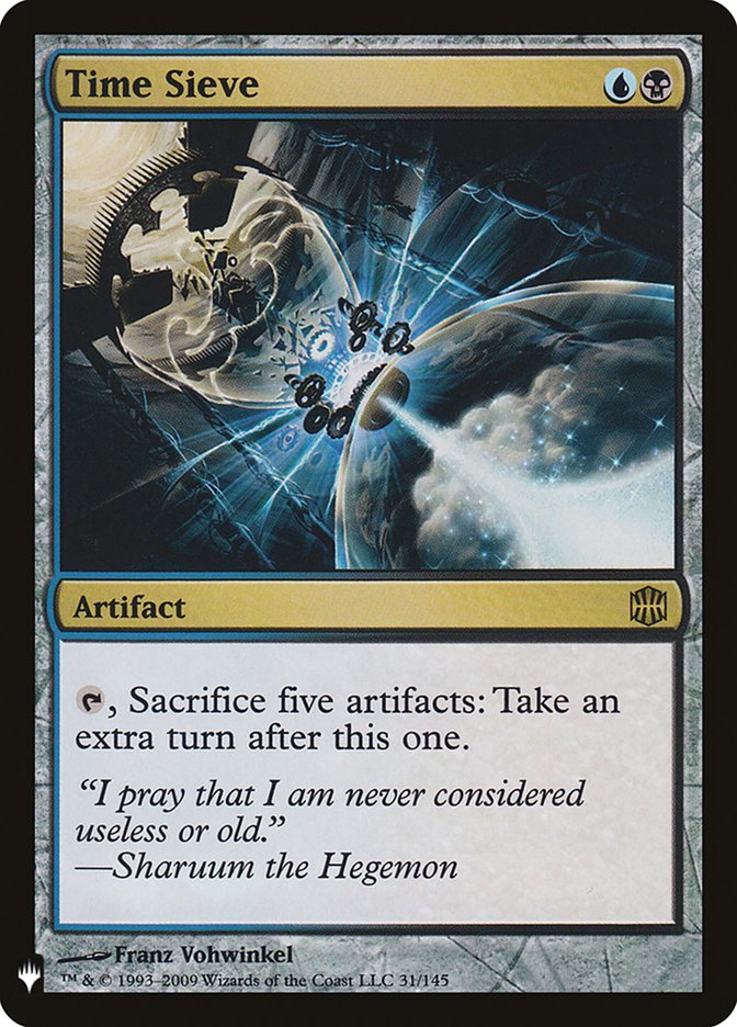 Time Sieve 31 (The List Reprints) 