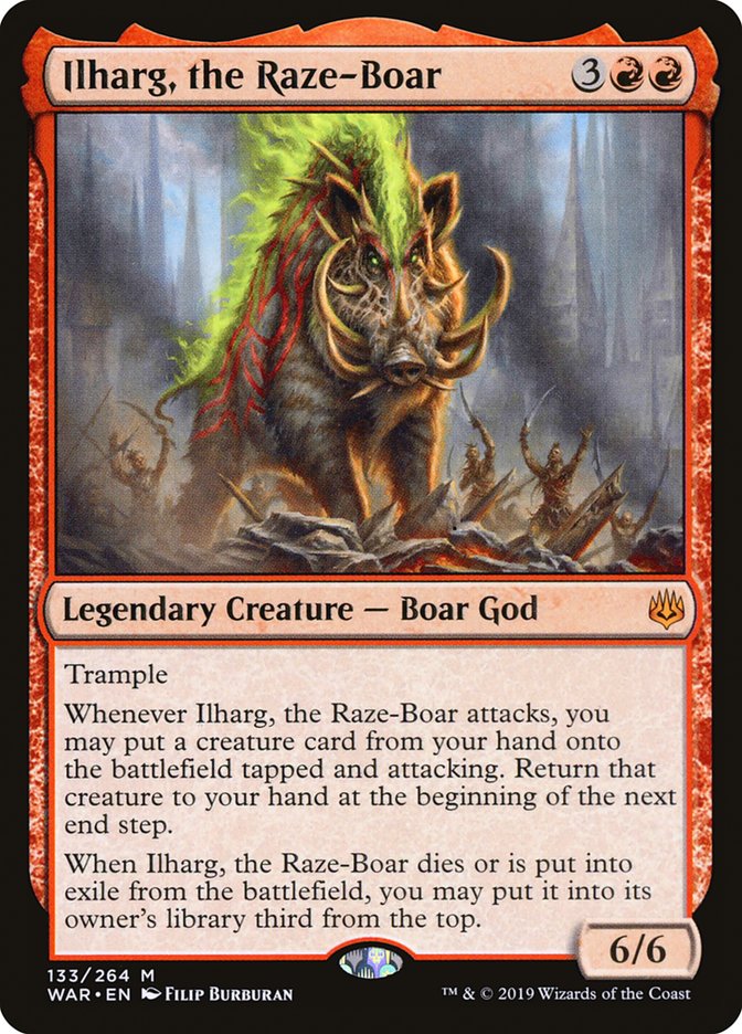 Ilharg the Raze Boar 133 (War of the Spark) 