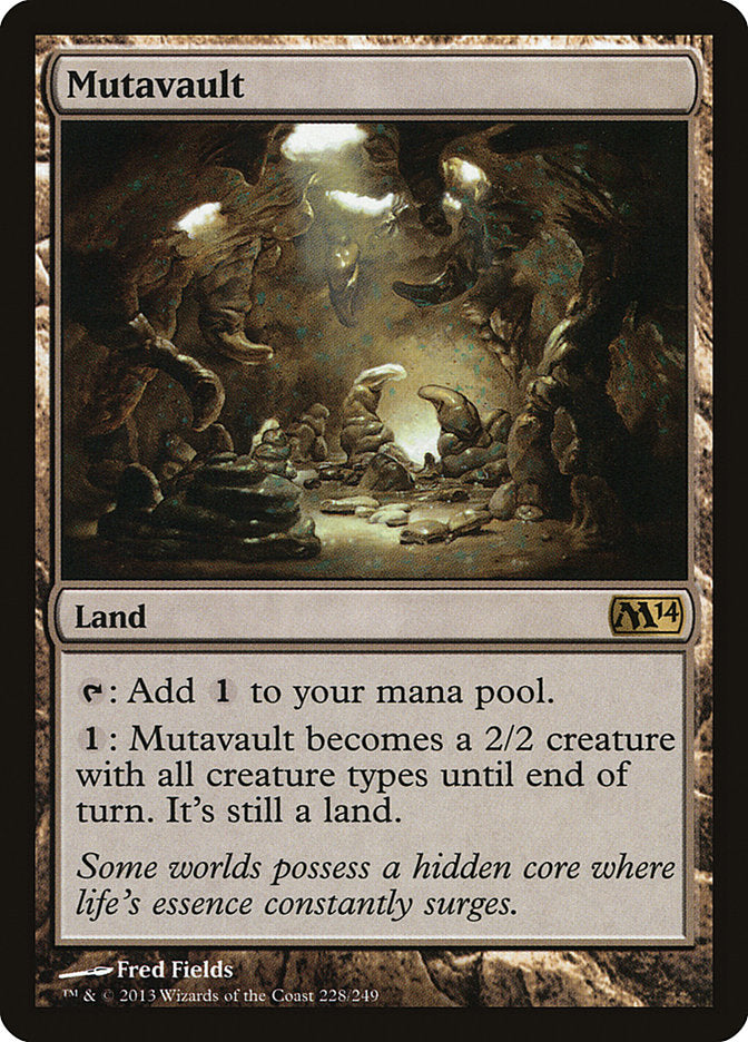 Mutavault 228/249 (Magic 2014 (M14)) 