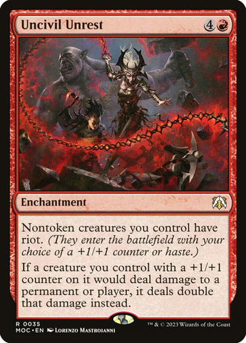 Uncivil Unrest (Commander: March of the Machine) 